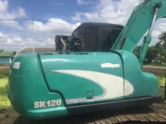 ขาย KOBELCO SK120 -3 มาร์คไฟว์  ซุปเปอร์   รถบ้านฝากขาย   สภาพดี  พร้อมใช้  เอกสารครบ  สนใจโทร 089-7462641  สุวรรณี