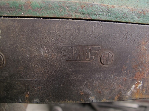 ขายโต๊ะกรรไกรขาเหยียบตัดเหล็กของอเมริกา