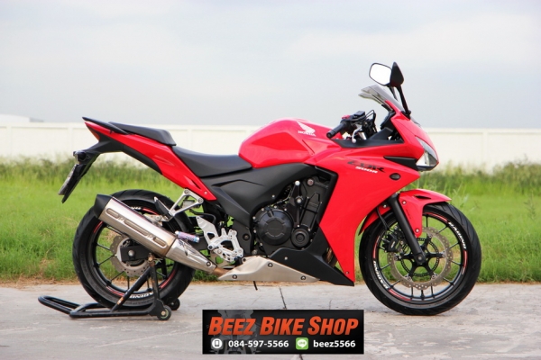 <<ดาวน์ 45,000>>ขาย HONDA CBR500R ปี 2014 สภาพนางฟ้า หล่อๆ ทะเบียนพร้อมโอน