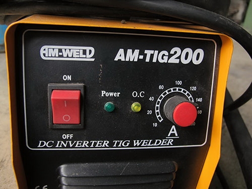 ขายเครื่องเชื่อม TIG AM WELD 200แอมป์พร้อมสายครบๆ