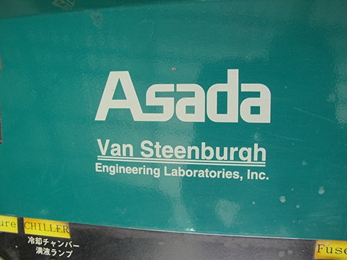 ขายเครื่องแวคคั่มแอร์ASADA JAPANแท้ ของสภาพใหม่มากมาพร้อมถังน้ำยา2ถัง