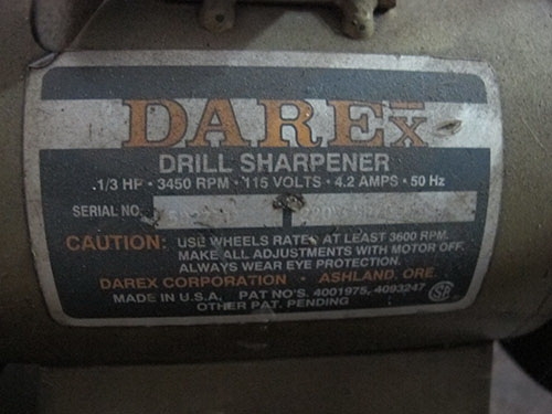 ขายเครื่องลับดอกสว่าน DAREX ของอเมริกาแท้ใช้ไฟบ้านปกติ ขายเครื่องลับดอกสว่าน DAREX ของอเมริกาแท้ใช้ไฟบ้านปกติ