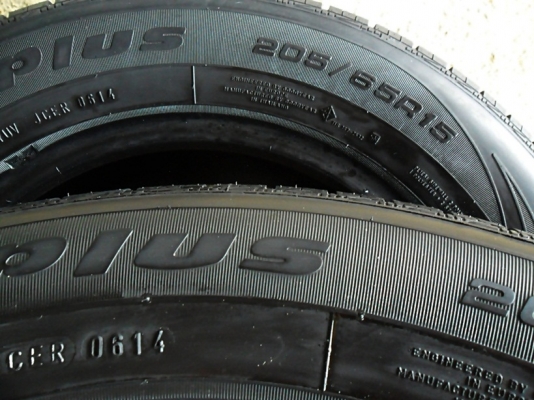 ยางกระบะ-เก๋ง-ตู้ ขอบ15 กู๊ดเยียร์205-65-R15 ปี14 (4เส้น3,200)