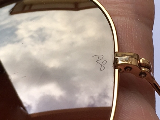 Ray Ban Aviator 3025 001/3E Brown Pink