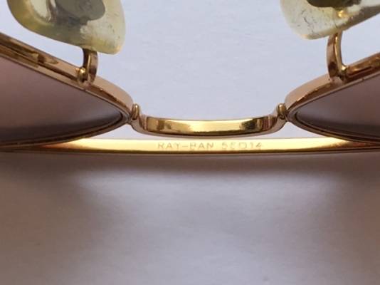 Ray Ban Aviator 3025 001/3E Brown Pink