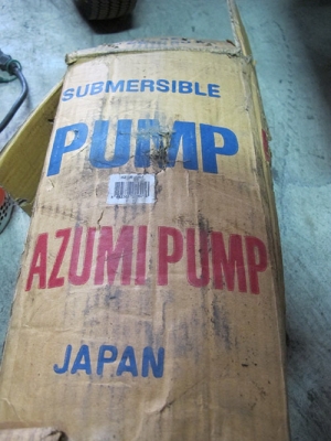 ขายมอเตอร์ปั๊มจุ่มAZUMI JAPAN แท้ของใหม่ครับ ขายมอเตอร์ปั๊มจุ่มAZUMI JAPAN แท้ของใหม่ครับ