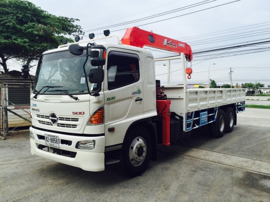ขายรถ 10 ล้อ HINO MEGA เพลาเดียว ติดเครน ยาว7.5 ม.สนใจติดต่อ081-6577048คุณชาญชัย