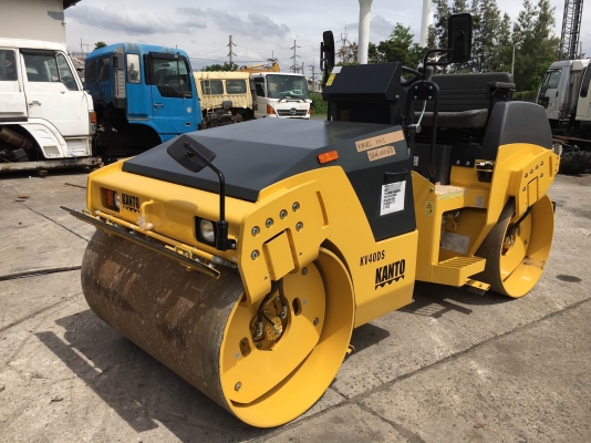 KANTO KV40DS Tandem Type : รถบด มือหนึ่ง นำเข้าจากญี่ปุ่น โทร. 080-6565422 (หนิง)