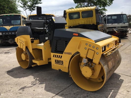 KANTO KV40DS Tandem Type : รถบด มือหนึ่ง นำเข้าจากญี่ปุ่น โทร. 080-6565422 (หนิง)