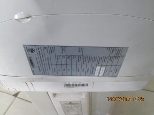 -ขายถูกครับ  แอร์9000BTU   ขายราคา3200บาท รีโมทหาย