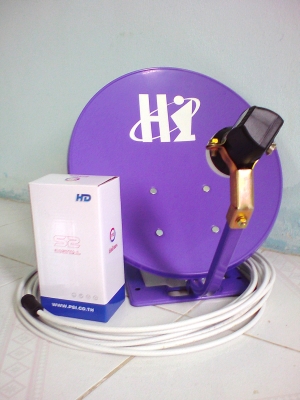ชุดรับสัญญาณดาวเทียมpsi ใหม่เอี่ยม