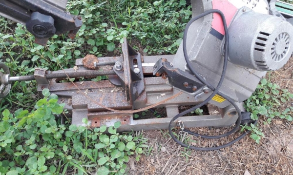 ขาย เครื่องเลื่อยไฟฟ้า ตัดเหล็กไฟฟ้า เครื่องตัดองศา ตัดอะลูมิเนียม เก่าญี่ปุ่น