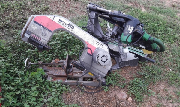 ขาย เครื่องเลื่อยไฟฟ้า ตัดเหล็กไฟฟ้า เครื่องตัดองศา ตัดอะลูมิเนียม เก่าญี่ปุ่น