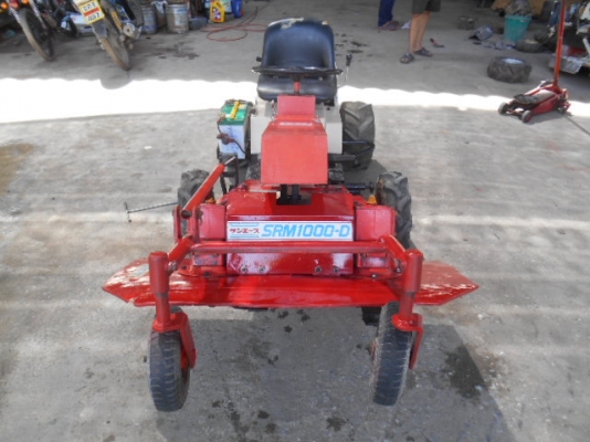 รถตัดหญ้า 3K SRM1000-D ใบตัดหน้า 2 ใบ พร้อมใช้งาน