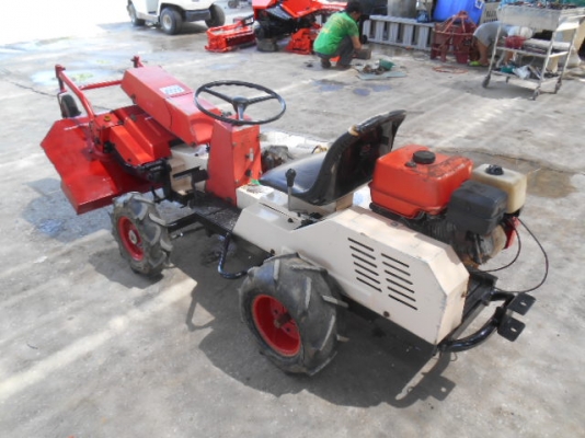 รถตัดหญ้า 3K SRM1000-D ใบตัดหน้า 2 ใบ พร้อมใช้งาน