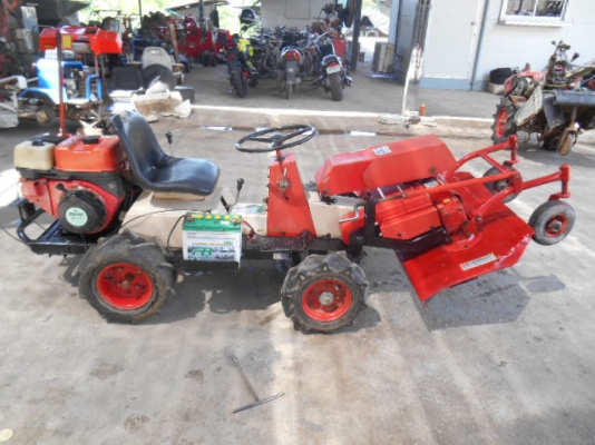 รถตัดหญ้า 3K SRM1000-D ใบตัดหน้า 2 ใบ พร้อมใช้งาน