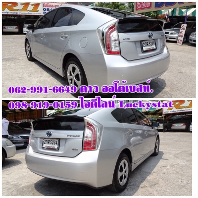 TOYOTA PRIUS 1.8 HYBIRD เกียร์AT ปี 2014 โทร 062-991-6649 ดาวออโต้เบสท์