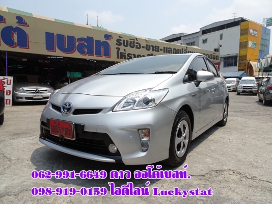 TOYOTA PRIUS 1.8 HYBIRD เกียร์AT ปี 2014 โทร 062-991-6649 ดาวออโต้เบสท์