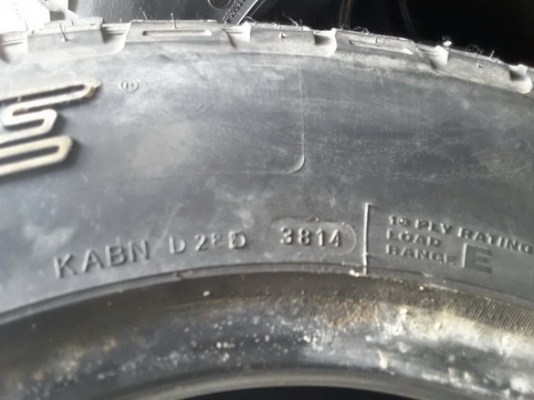 Deestone MT 265/75/16 ปลายปี14 สภาพสวยๆ 1ชุด