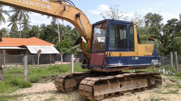 รถขุด PC120-3 รถสภาพดี สวย ช่วงสวย เอวแน่น