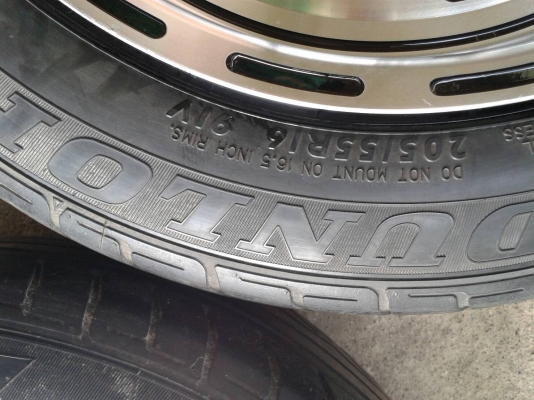 ขอบ16นิ้ว6รู พร้อมยาง สวยๆ 4 ล้อ ราคา 7800 บาท