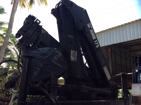 ขาย HIAB 175-3 เก่านอกพร้อมใช้ ขนาดยก 6.3ตันเมตร ยืดสุด 9.8 เมตร