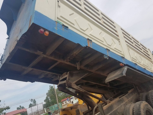 สิบล้อไอ้หลงดั้ม FN527 2เพาเครื่อง6D16เทอโบเครื่องดีคัชซีสวยพรัอมไช้ เอกสารพร้อมโอน