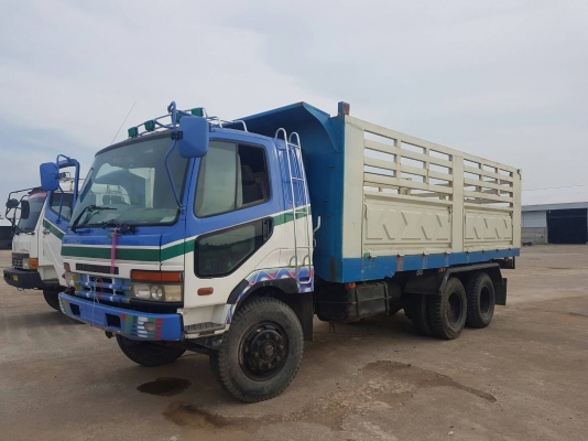 สิบล้อไอ้หลงดั้ม FN527 2เพาเครื่อง6D16เทอโบเครื่องดีคัชซีสวยพรัอมไช้ เอกสารพร้อมโอน