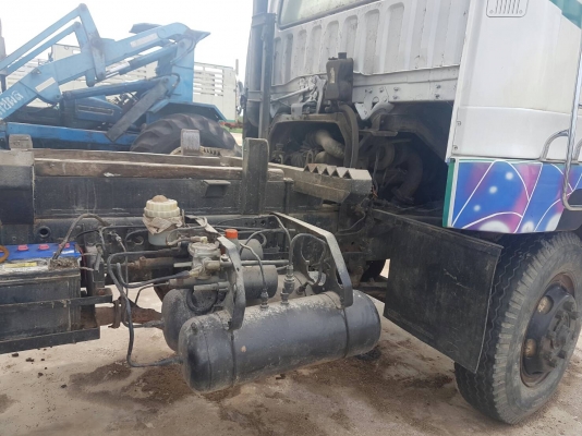 สิบล้อไอ้หลงดั้ม FN527 2เพาเครื่อง6D16เทอโบเครื่องดีคัชซีสวยพรัอมไช้ เอกสารพร้อมโอน