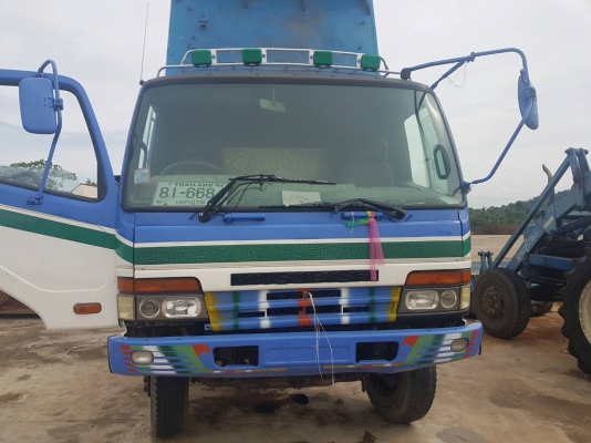 สิบล้อไอ้หลงดั้ม FN527 2เพาเครื่อง6D16เทอโบเครื่องดีคัชซีสวยพรัอมไช้ เอกสารพร้อมโอน