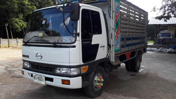 ขาย HINO FB4J ดั้ม เครื่อง JO5C เครื่องดีครัซซีสวยมากๆ เบรคทิฟฟี่