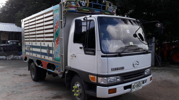 ขาย HINO FB4J ดั้ม เครื่อง JO5C เครื่องดีครัซซีสวยมากๆ เบรคทิฟฟี่