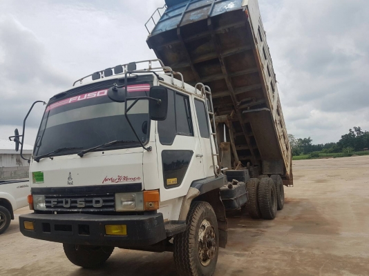 สิบล้อไอ้หลงดั้ม FN527 2เพาเครื่อง6D16เทอโบเครื่องดีคัชซีสวยพรัอมไช้ เอกสารพร้อมโอน