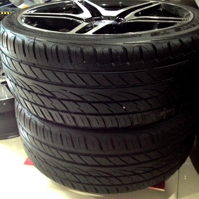 เทียบแท้ หน้า8.5 ET35 หลัง 9.5 ET38 ยางปี 2014 Maxtrex ไม่แตกไม่ร้าว สภาพสวยทั้งชุด ตจวส่งได้