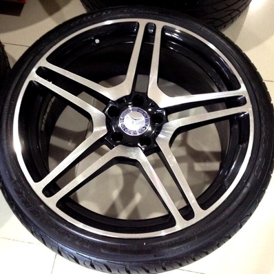 เทียบแท้ หน้า8.5 ET35 หลัง 9.5 ET38 ยางปี 2014 Maxtrex ไม่แตกไม่ร้าว สภาพสวยทั้งชุด ตจวส่งได้