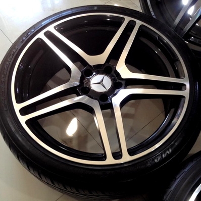 เทียบแท้ หน้า8.5 ET35 หลัง 9.5 ET38 ยางปี 2014 Maxtrex ไม่แตกไม่ร้าว สภาพสวยทั้งชุด ตจวส่งได้