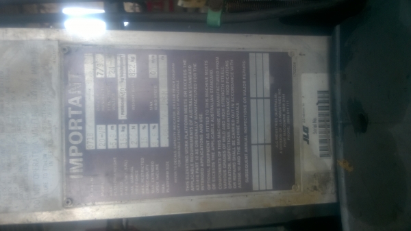 รถกระเช้า JLG (AUSTRALIA) ยกสูง6 m รับหนัก 158 kg รถกระเช้า JLG (AUSTRALIA) ยกสูง6 m รับหนัก 158 kg