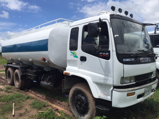 ขาย 1,100,000 ISUZU DECA 195 แรงถังน้ำ18000ลิตร รถสวยพร้อมใช้งานสนใจดูรถในเมืองบุรีรัมย์ 090-772-3710 090-772-3708