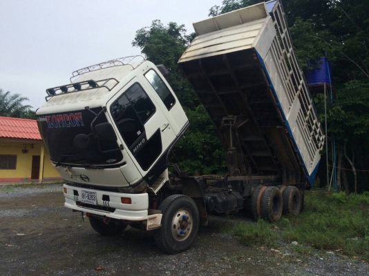 10 ล้อดั้ม 260 แรง HINO FM2KNLD สภาพดี สวยใช้ได้ เล่มพร้อม