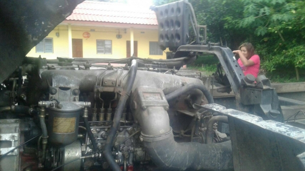 10 ล้อดั้ม 260 แรง HINO FM2KNLD สภาพดี สวยใช้ได้ เล่มพร้อม