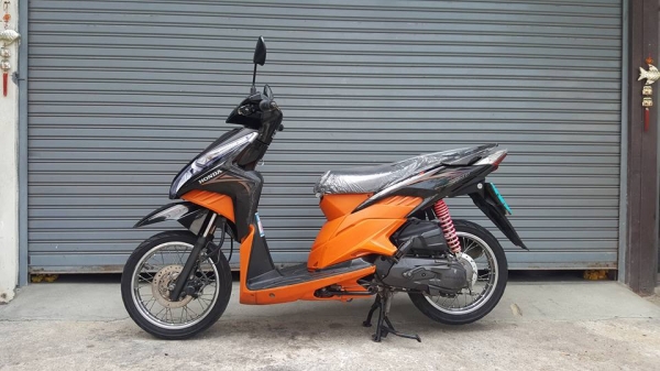 ขออนุญาตขาย HONDA CLICK 110-i NEW รุ่นล่าสุด สีส้มดำ ฟรีค่าโอน