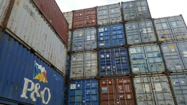 ตู้คอนเทรนเนอร20ฟุตสภาพตามการไช้งานราคาถูกจำนวนมาก