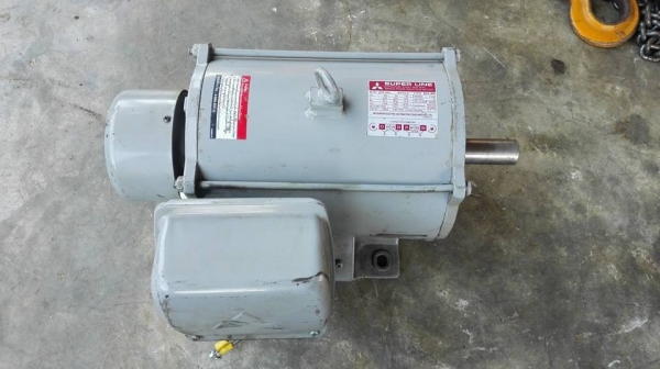 ** SOLD ** มอเตอร์ Mitsubishi 3 HP 220V ใช้ไฟบ้านสภาพสวยวิ่งเงียบมาเทสก่อนได้!!