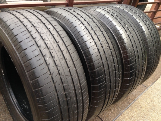 ยาง Firestone 265 65 17 ปี15 ดอกเต็ม ไม่มีปะ เนื้อนิ่มๆ ราคาไม่แพง