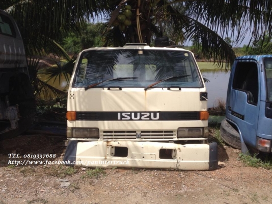 ขายถูกด่วนๆ*หัวเก๋งรถบรรทุก 6 ล้อกลาง CABIN ISUZU NPR58L /JASTON*หัวปิ๊บ* (รุ่นยกหัวได้) สินค้าเก่านอก/ขายตามสภาพ