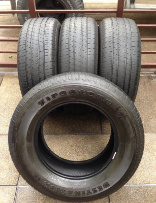 ยาง Firestone 265 65 17 ปี15 ดอกสวย ไม่มีปะ เนื้อนิ่มๆ ราคาไม่แพง ยาง Firestone 265 65 17 ปี15 ดอกสวย ไม่มีปะ เนื้อนิ่มๆ ราคาไม่แพง