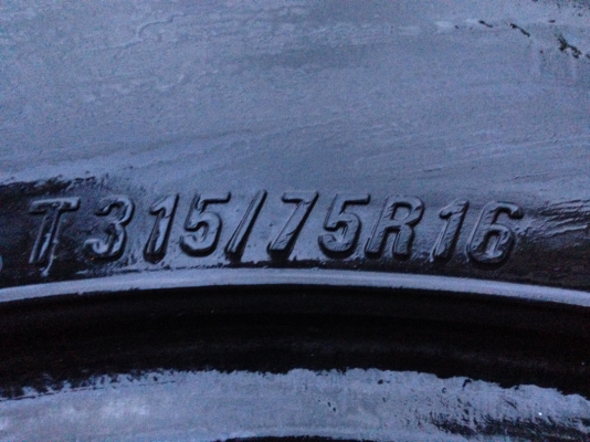 ยาง Mud Maxxis 315 75 16 พร้อมใช้งาน ราคาไม่แพง