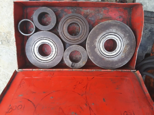 ขอบคุณลูกค้าจาก จ.อุดรธานี ที่ไว้ใจสินค้าเรา ขายเครื่องดัดเหล็ก เก่าญี่ปุ่นสภาพพร้อมใช้งาน ยี่ห้อ dimon รุ่น DBD-25x พร้อมอุปกรณ์ลูกดัด ราคา 60,000บาท