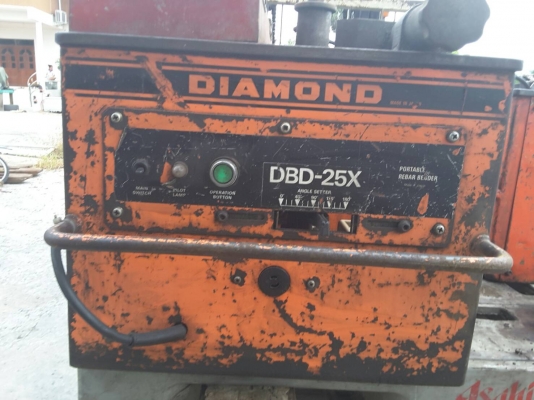 ขายเครื่องดัดเหล็ก เก่าญี่ปุ่นสภาพพร้อมใช้งาน ยี่ห้อ dimon รุ่น DBD-25x พร้อมอุปกรณ์ลูกดัด ราคา 60,000บาท