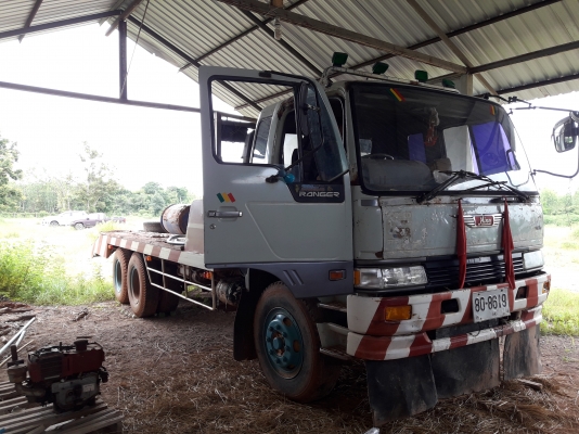 ขายรถเทนเลอรHINOFM3Mเครือง240แรงปี39ลากแบคโฮ200